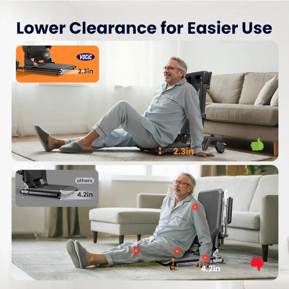 VOCIC AX35 Movable Electric Chair Lift with 4 Wheels