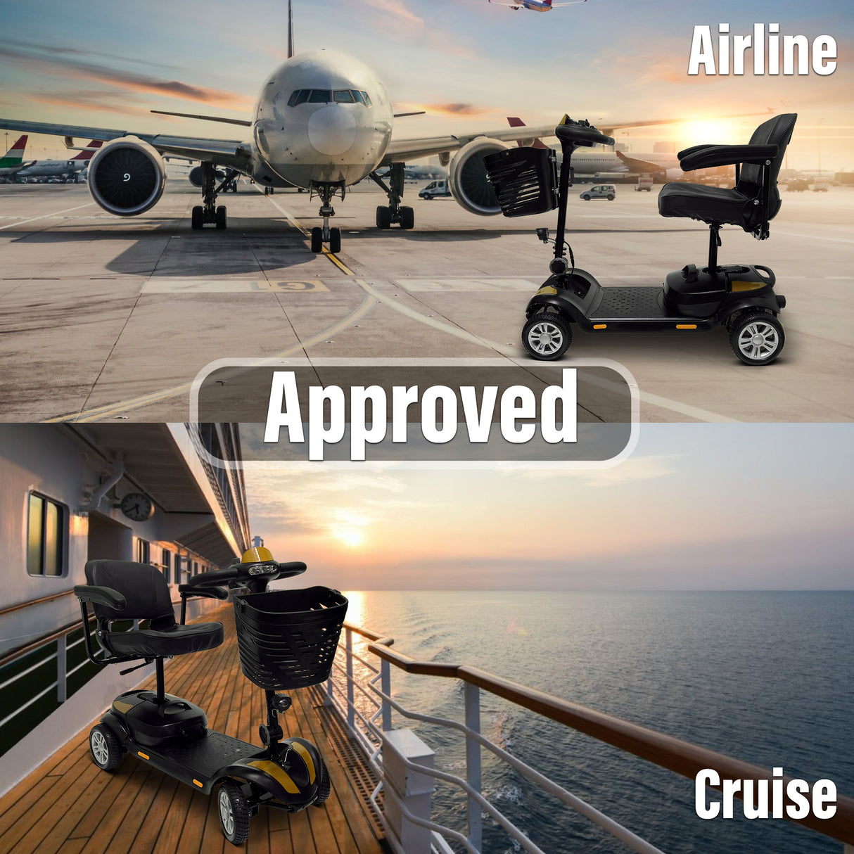 Malisa Mobility 13X Mobility Scooter – 13 Miles Range