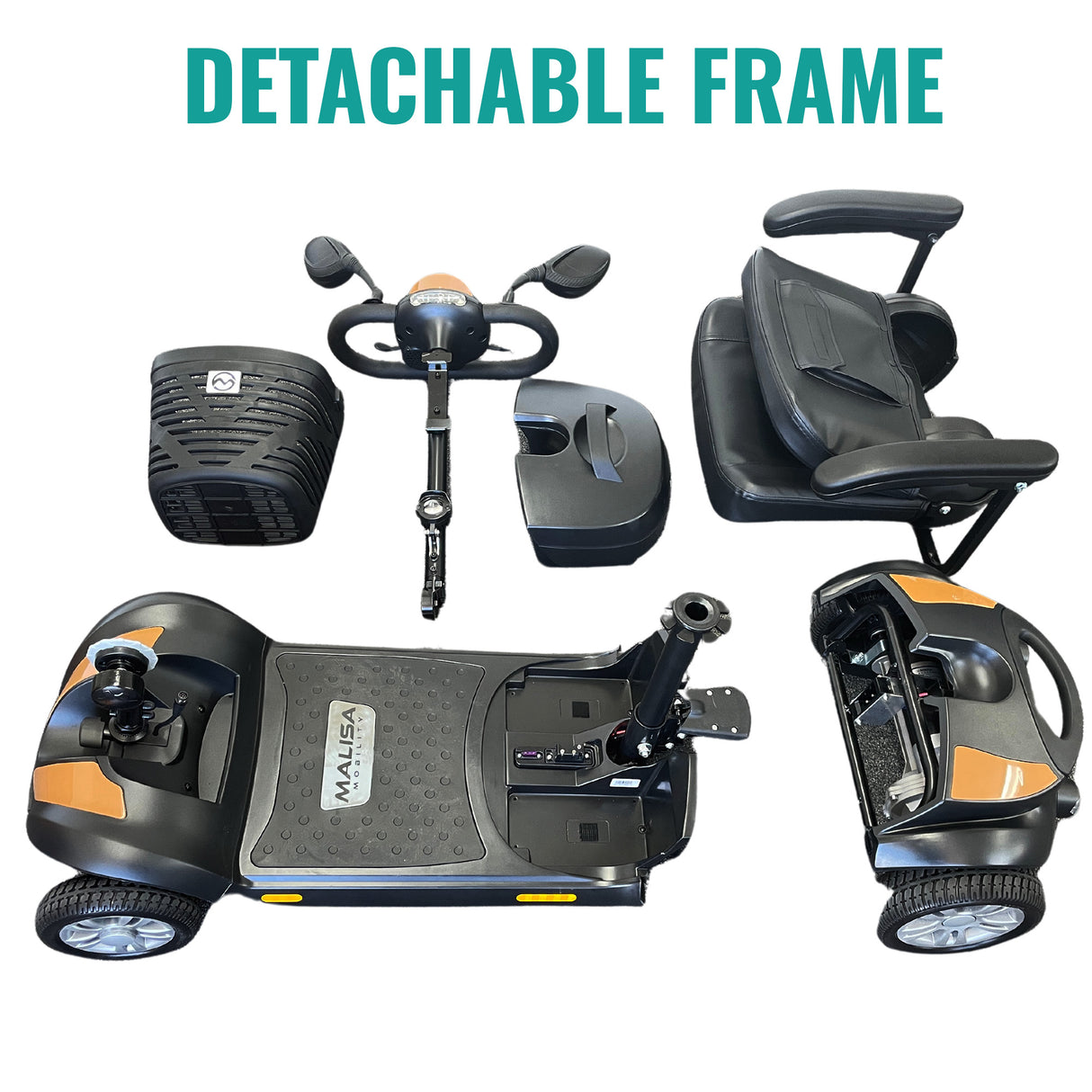 Malisa Mobility 13X Mobility Scooter – 13 Miles Range