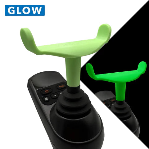 Ergonomic U-Shaped Joystick Handle with Flex Shaft