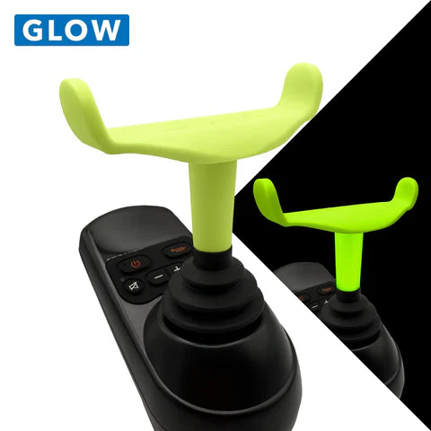 Ergonomic U-Shaped Joystick Handle with Flex Shaft