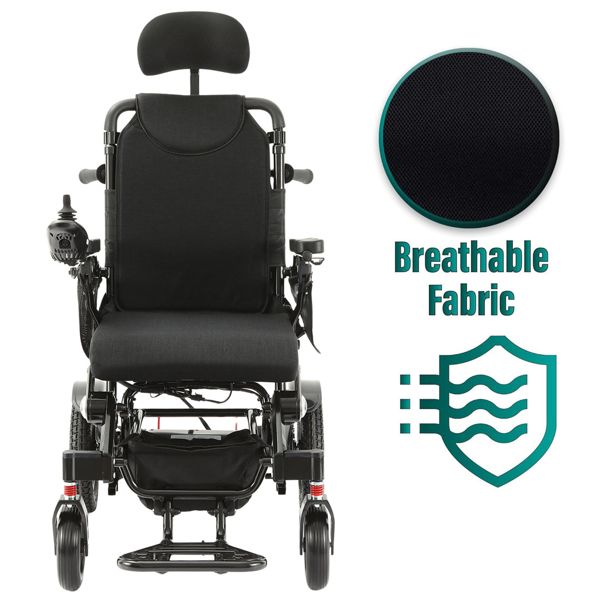 Malisa Mobility MLS-10AR Auto Reclining Electric Wheelchair