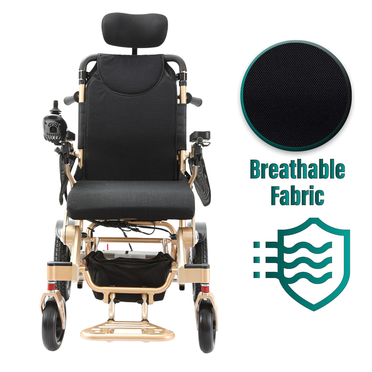 Malisa Mobility MLS-10AR Auto Reclining Electric Wheelchair