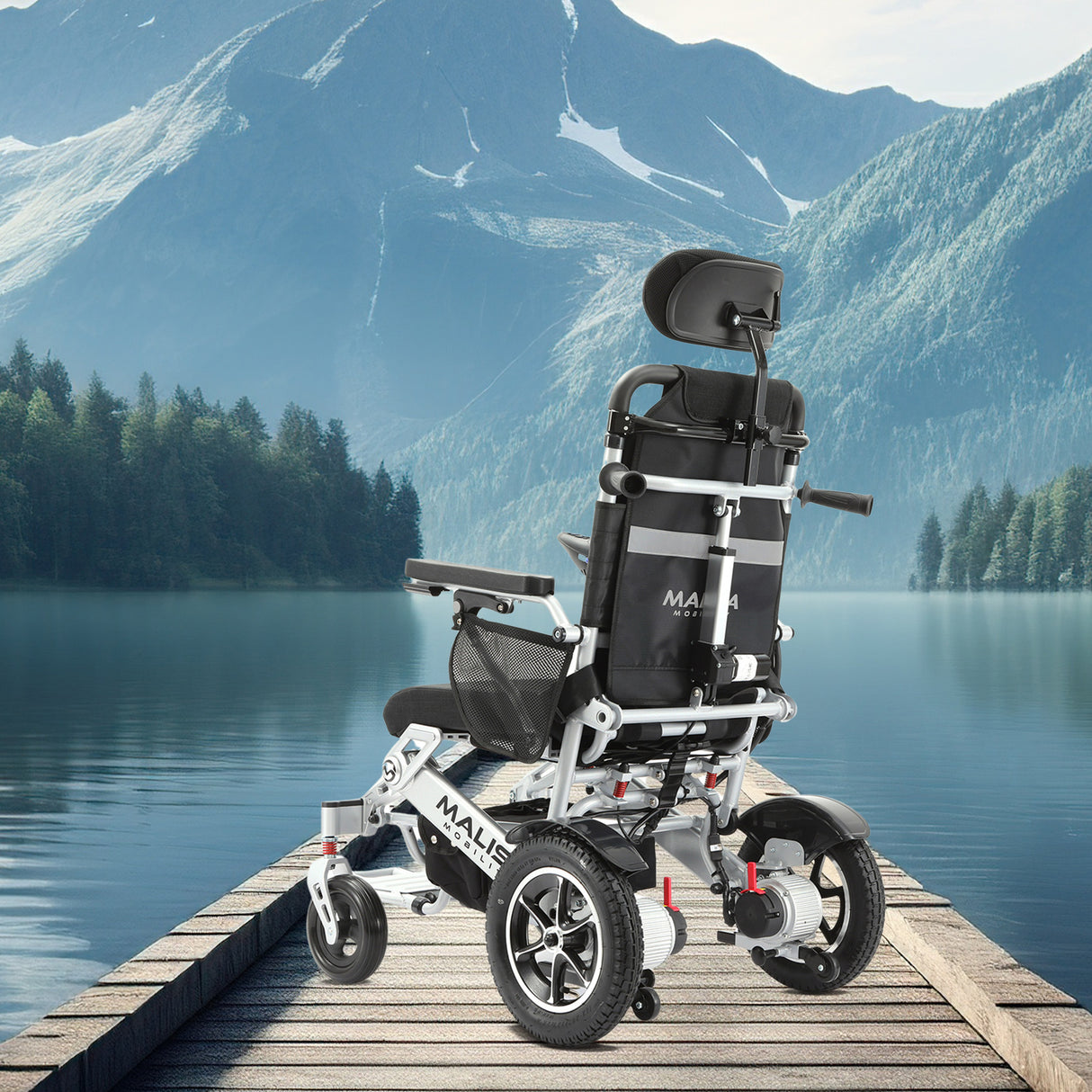 Malisa Mobility MLS-10AR Auto Reclining Electric Wheelchair