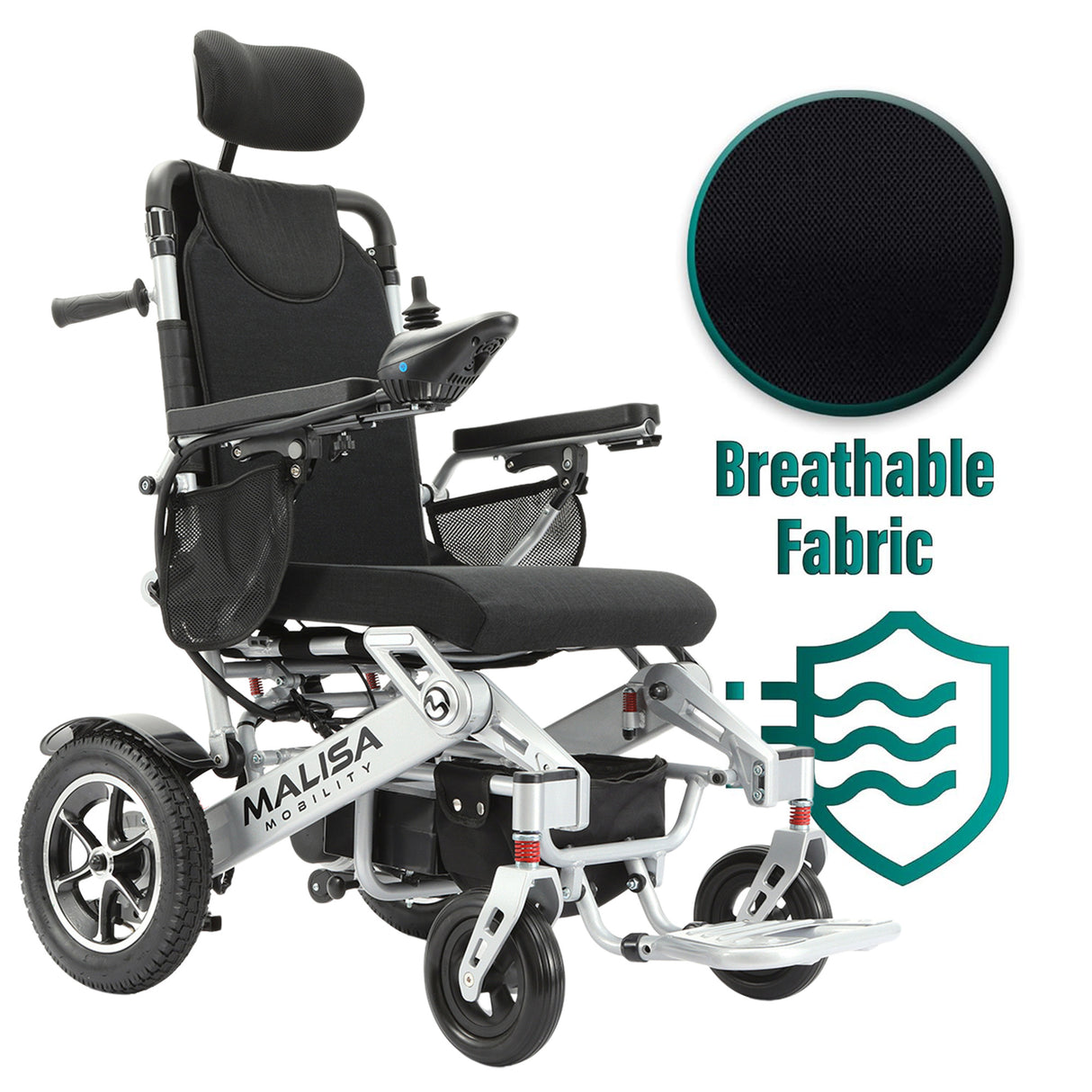 Malisa Mobility MLS-10AR Auto Reclining Electric Wheelchair