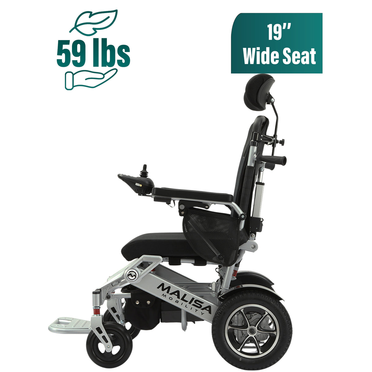 Malisa Mobility MLS-10AR Auto Reclining Electric Wheelchair