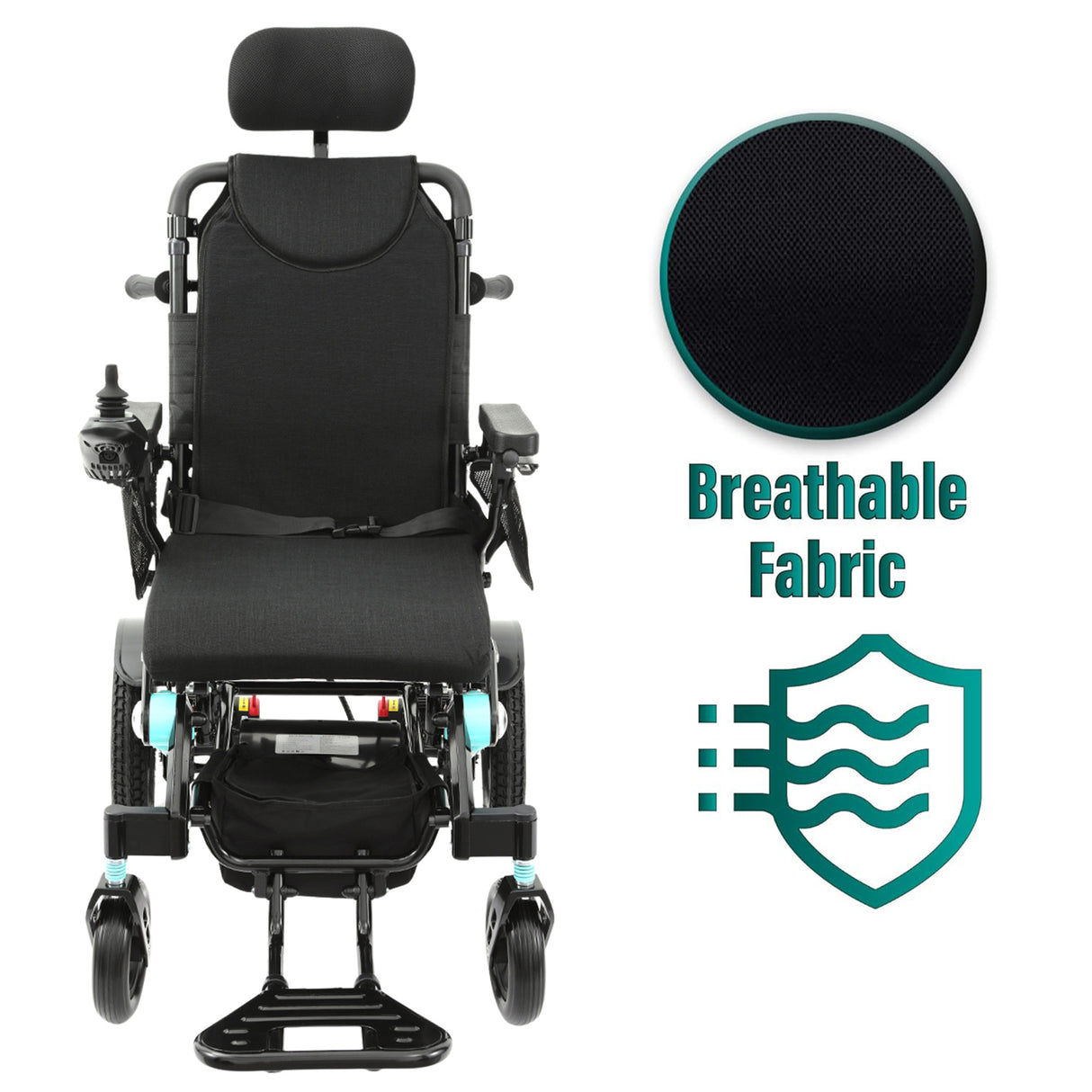 Malisa Mobility MLS-10AR Auto Reclining Electric Wheelchair