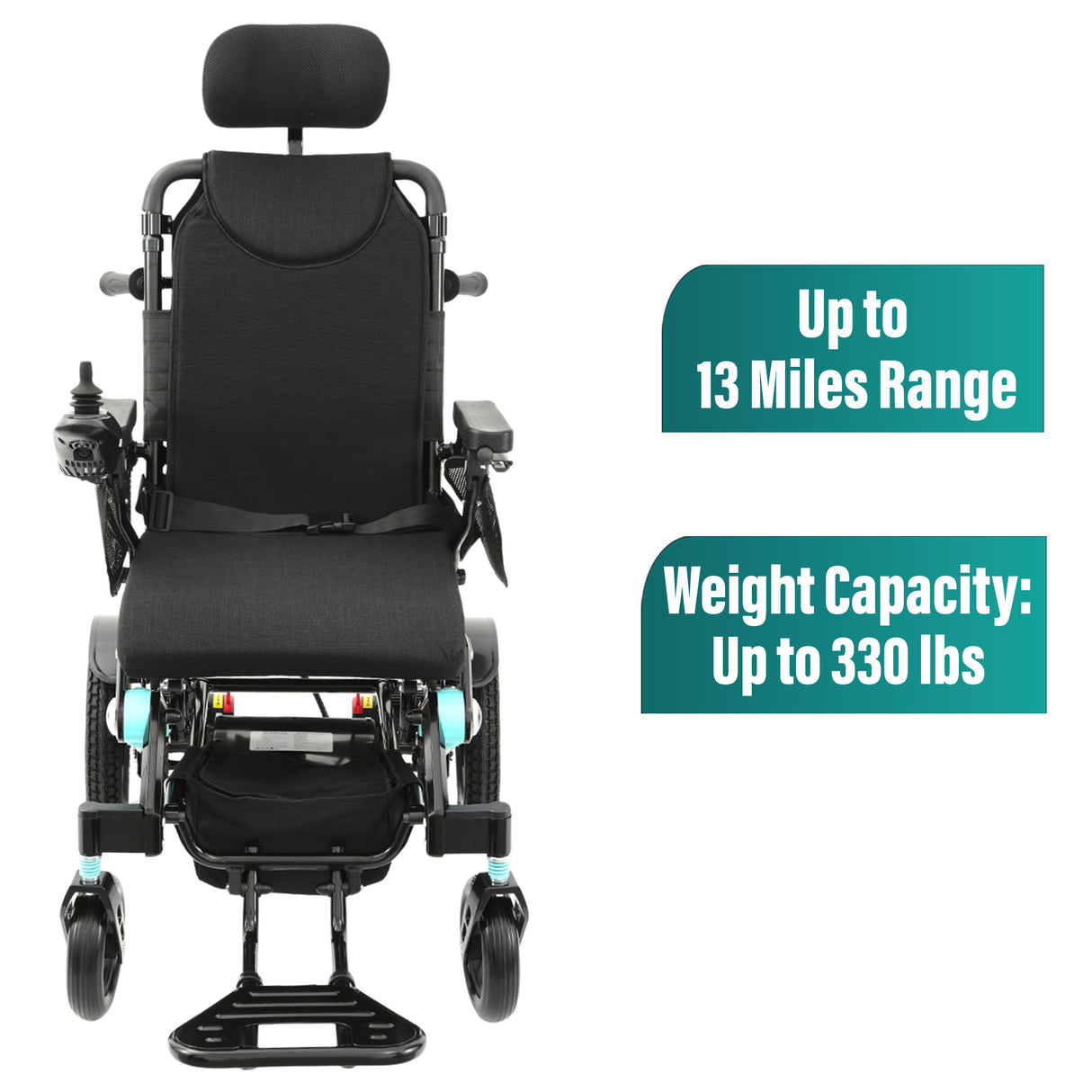 Malisa Mobility MLS-10AR Auto Reclining Electric Wheelchair