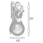 Eagle HD Foldable Heavy-Duty Bariatric Power Wheelchair – 400 lb Capacity & Dual Batteries