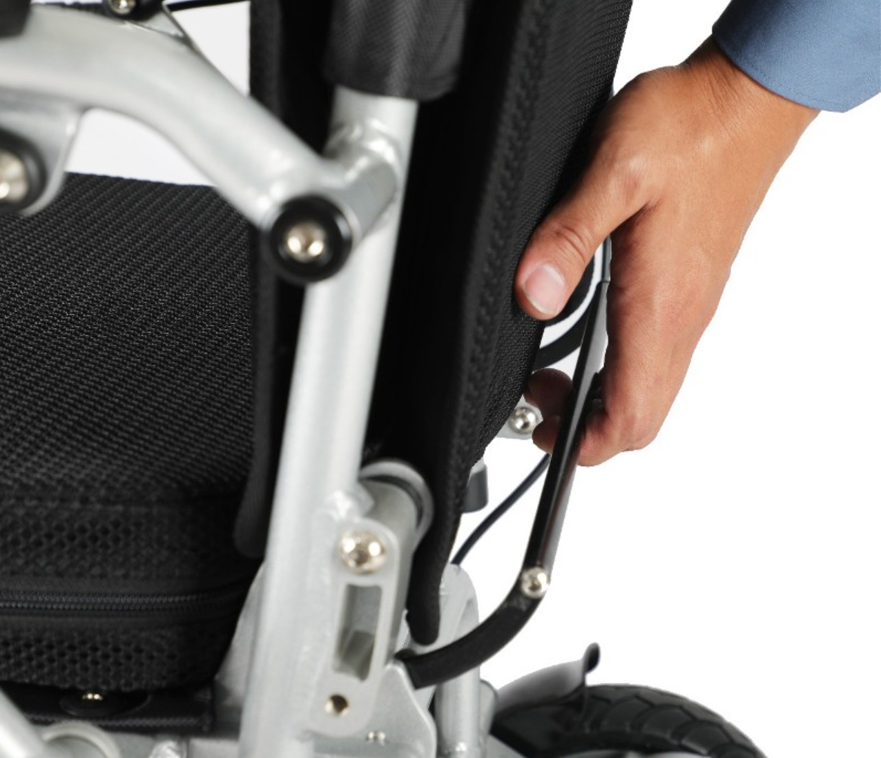 Phoenix BlazeLite™ Ultra-Light Folding Power Wheelchair – 44 lbs, Travel-Ready, Compact & Comfortable