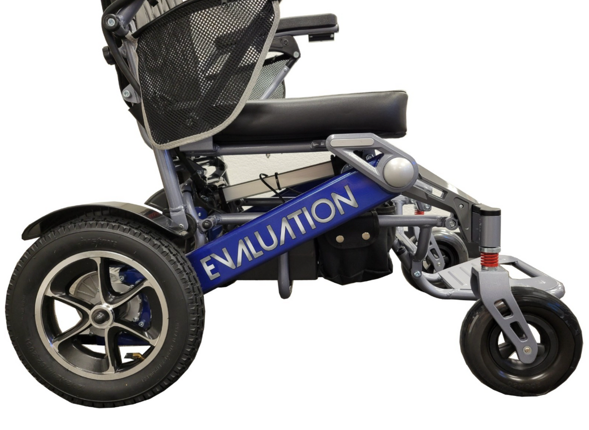 Evolution AutoFold Power Wheelchair – Remote Control, Automatic Folding, 400 lb Capacity, Full Suspension