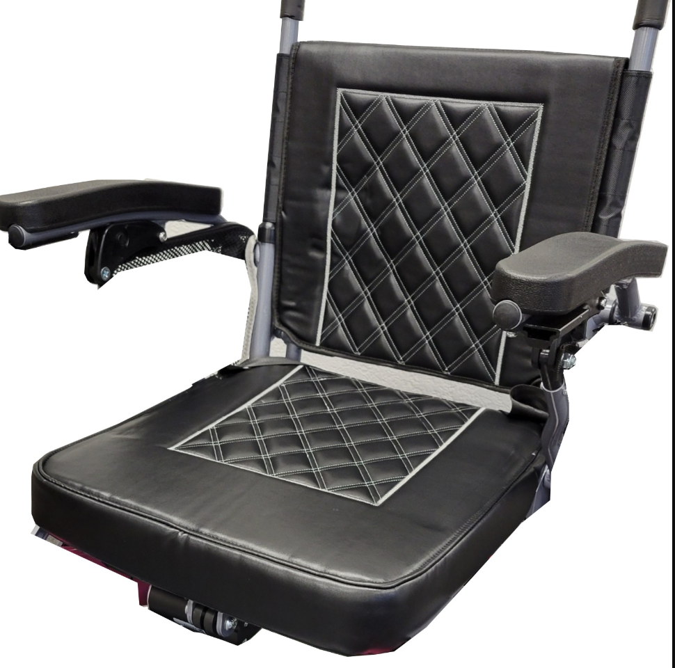 Evolution AutoFold Power Wheelchair – Remote Control, Automatic Folding, 400 lb Capacity, Full Suspension