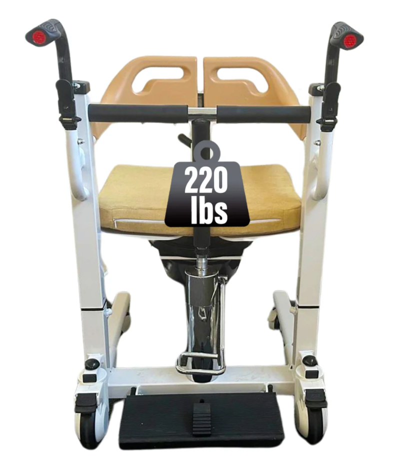 MLS Hydraulic Transfer Chair for Elderly and Disabled