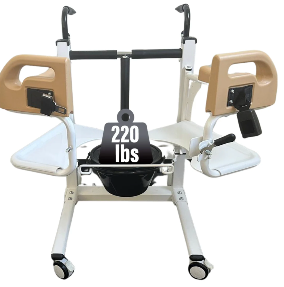 MLS Hydraulic Transfer Chair for Elderly and Disabled