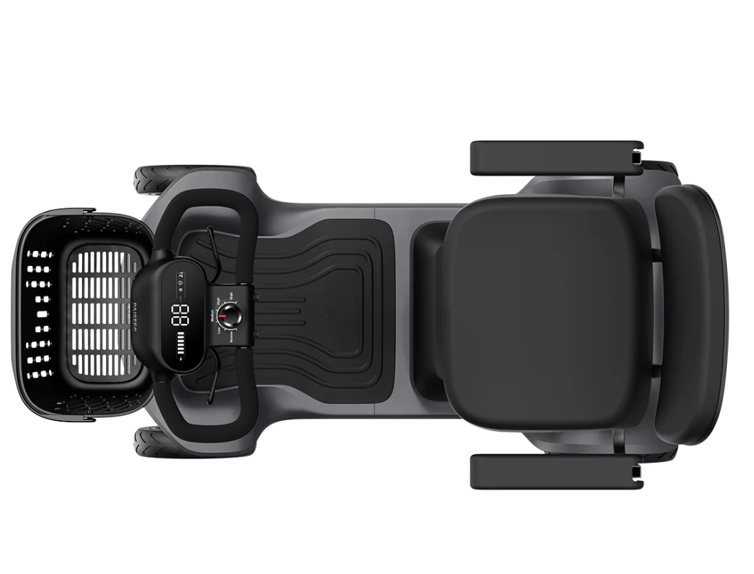 Paiseec S1 4-Wheel Mobility Scooter – 25 Mile Range, 6 MPH, Smart Safety System