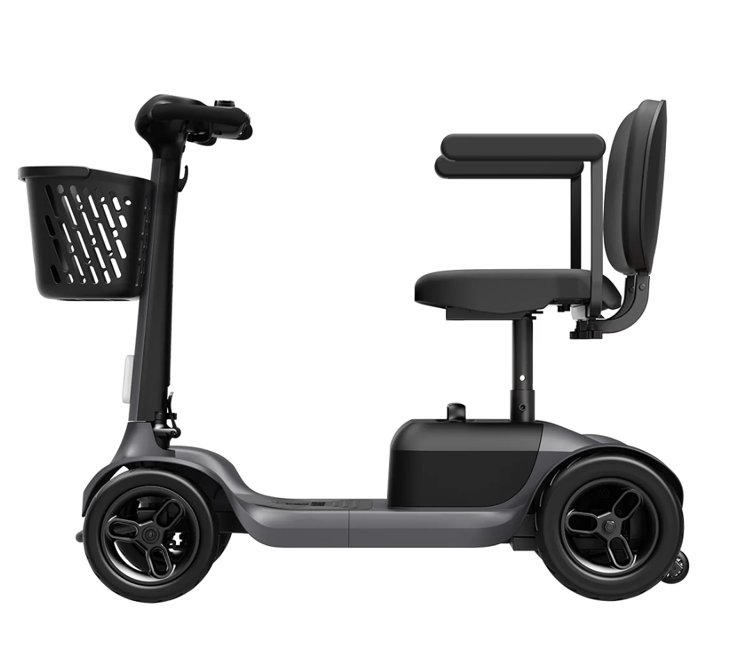 Paiseec S1 4-Wheel Mobility Scooter – 25 Mile Range, 6 MPH, Smart Safety System