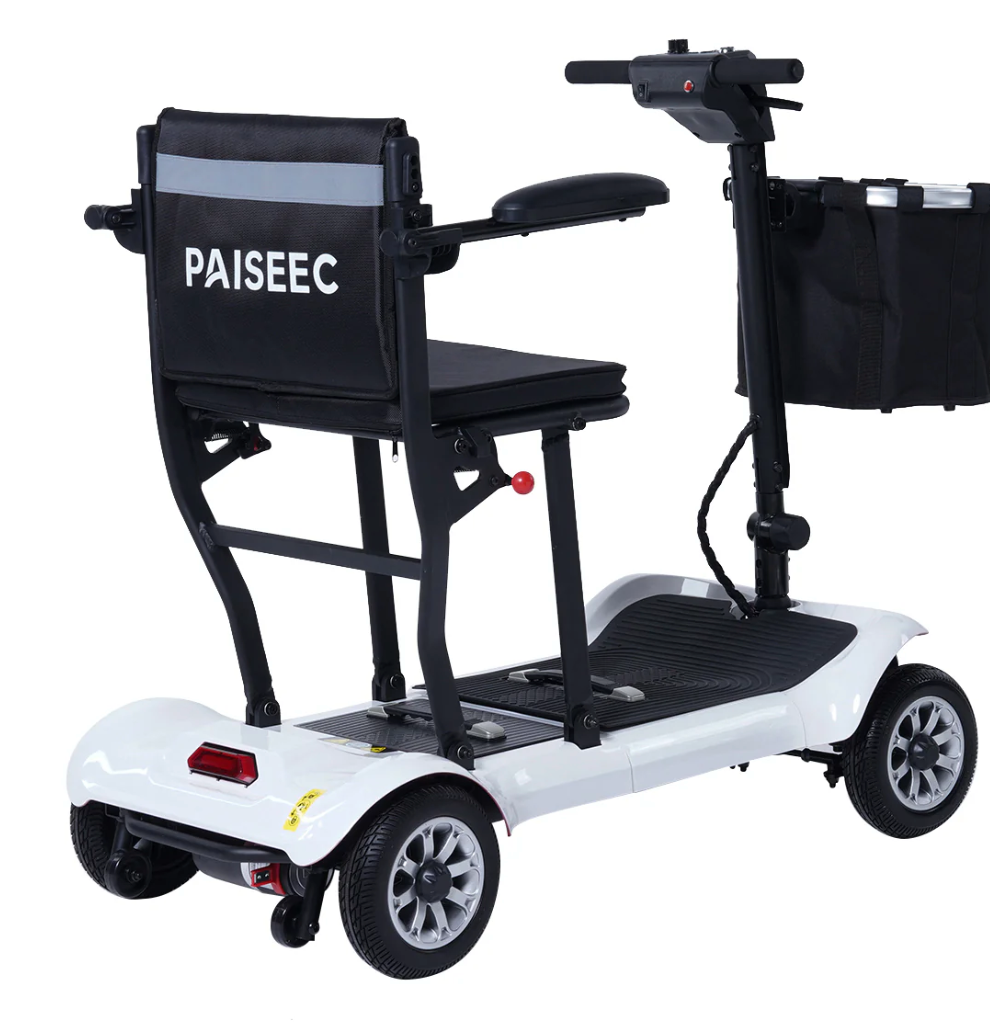 Paiseec D3 Lightweight Mobility Scooter – Ultra-Portable with Dual Battery Power