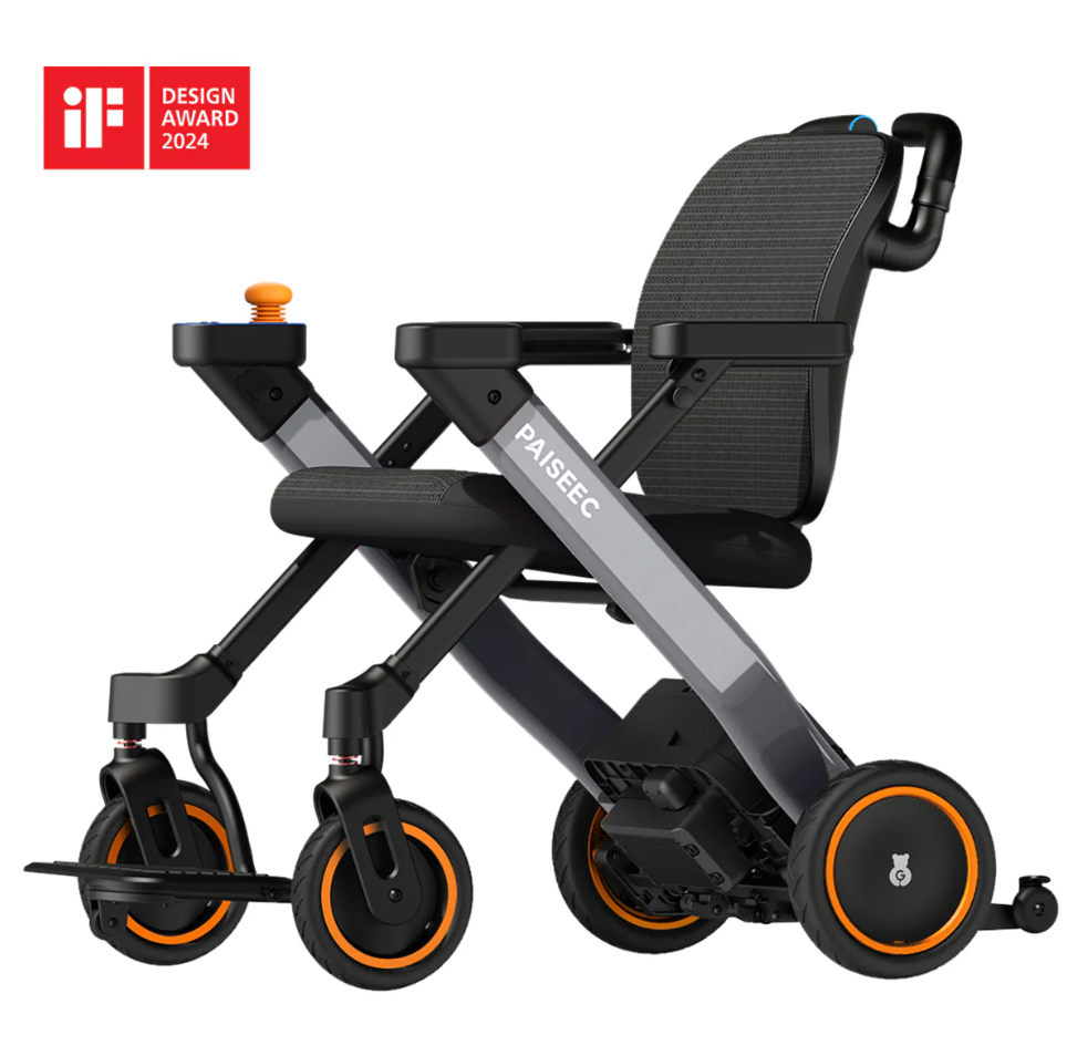 Paiseec W3 3-in-1 Electric Wheelchair – Lightweight, Foldable & Ultra Versatile