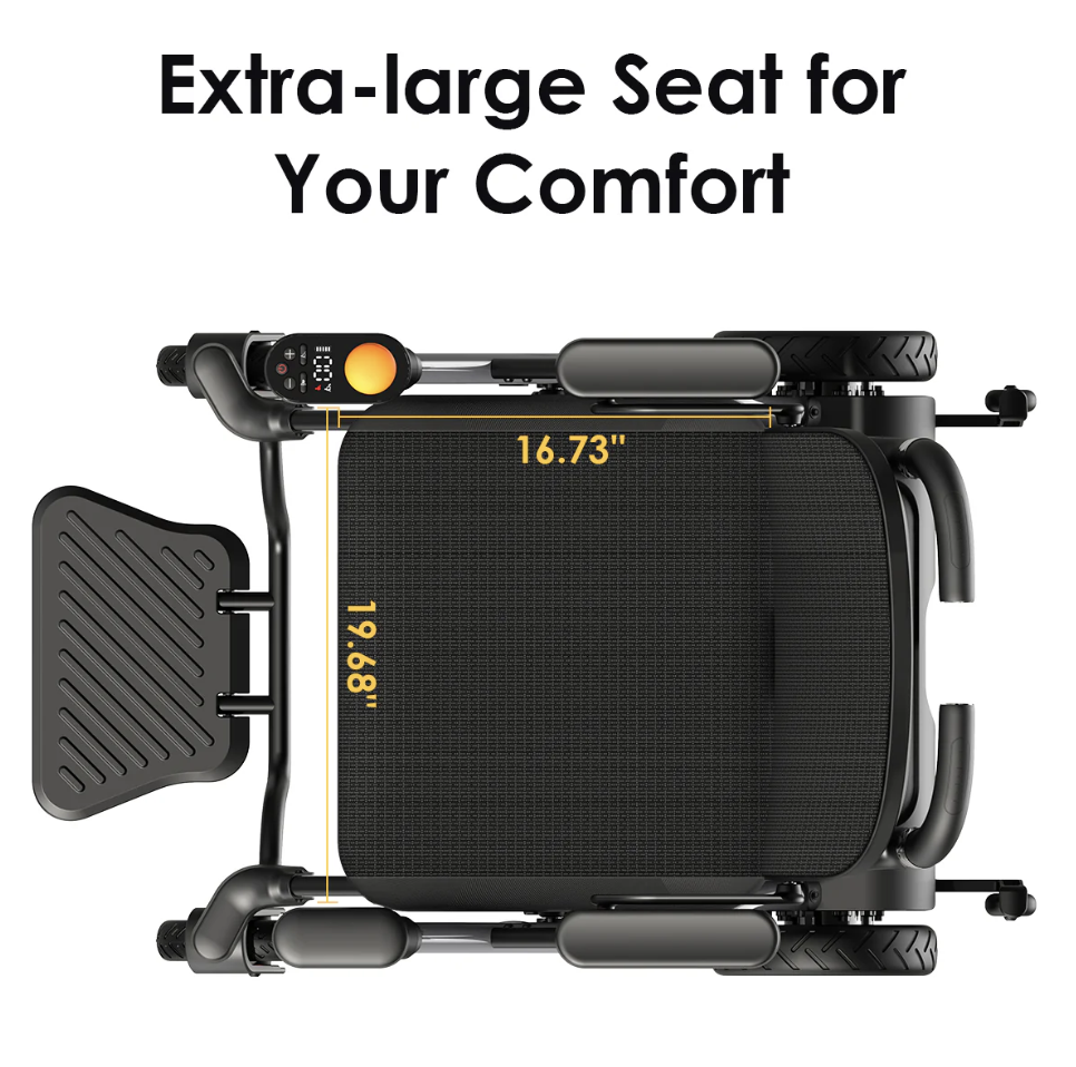 Paiseec W3 3-in-1 Electric Wheelchair – Lightweight, Foldable & Ultra Versatile