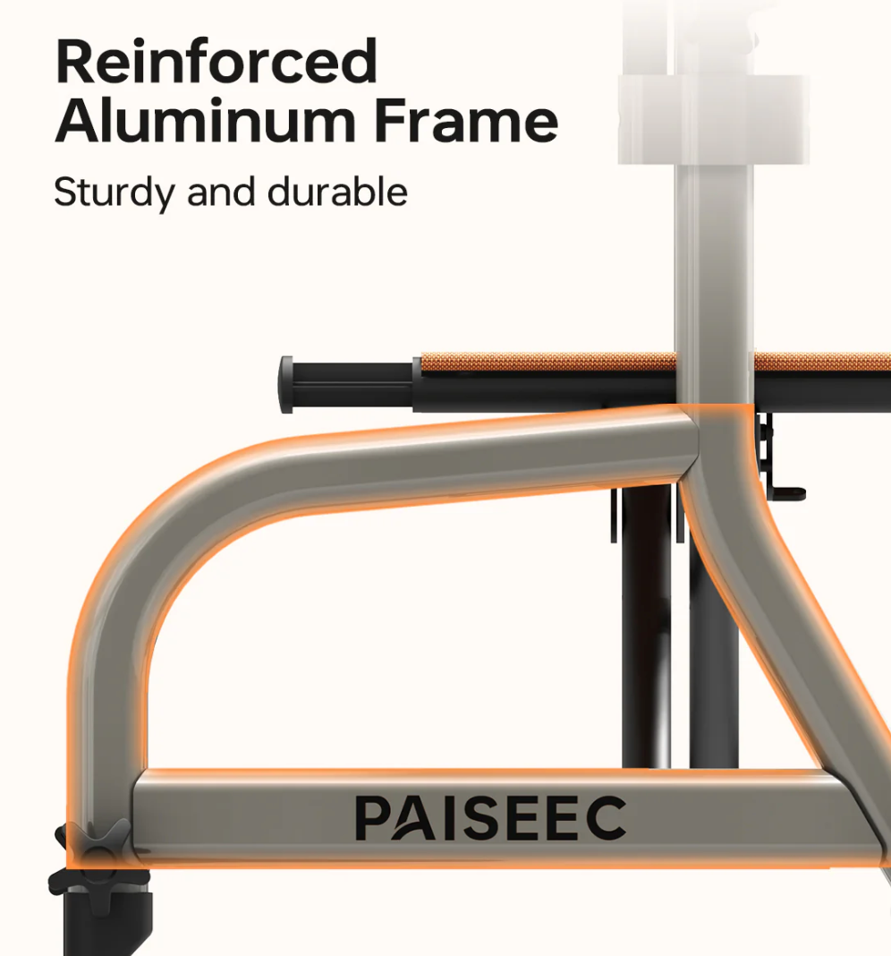 Paiseec R1 2-in-1 Rollator Walker – Lightweight, Foldable & Versatile Support