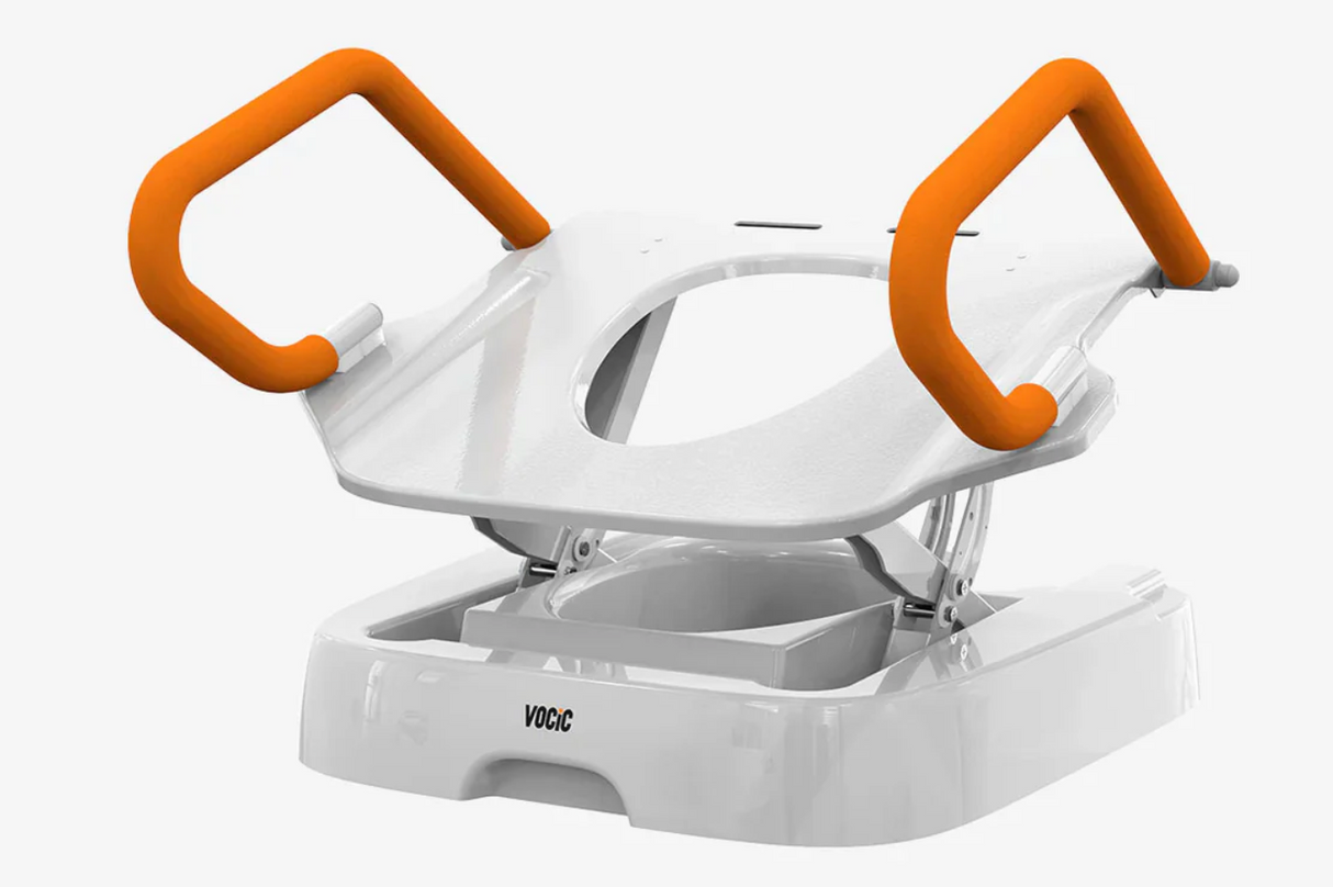 VOCIC AX12 Electric Motorized Raised Toilet Seat - 330 lb Capacity, Universal Fit