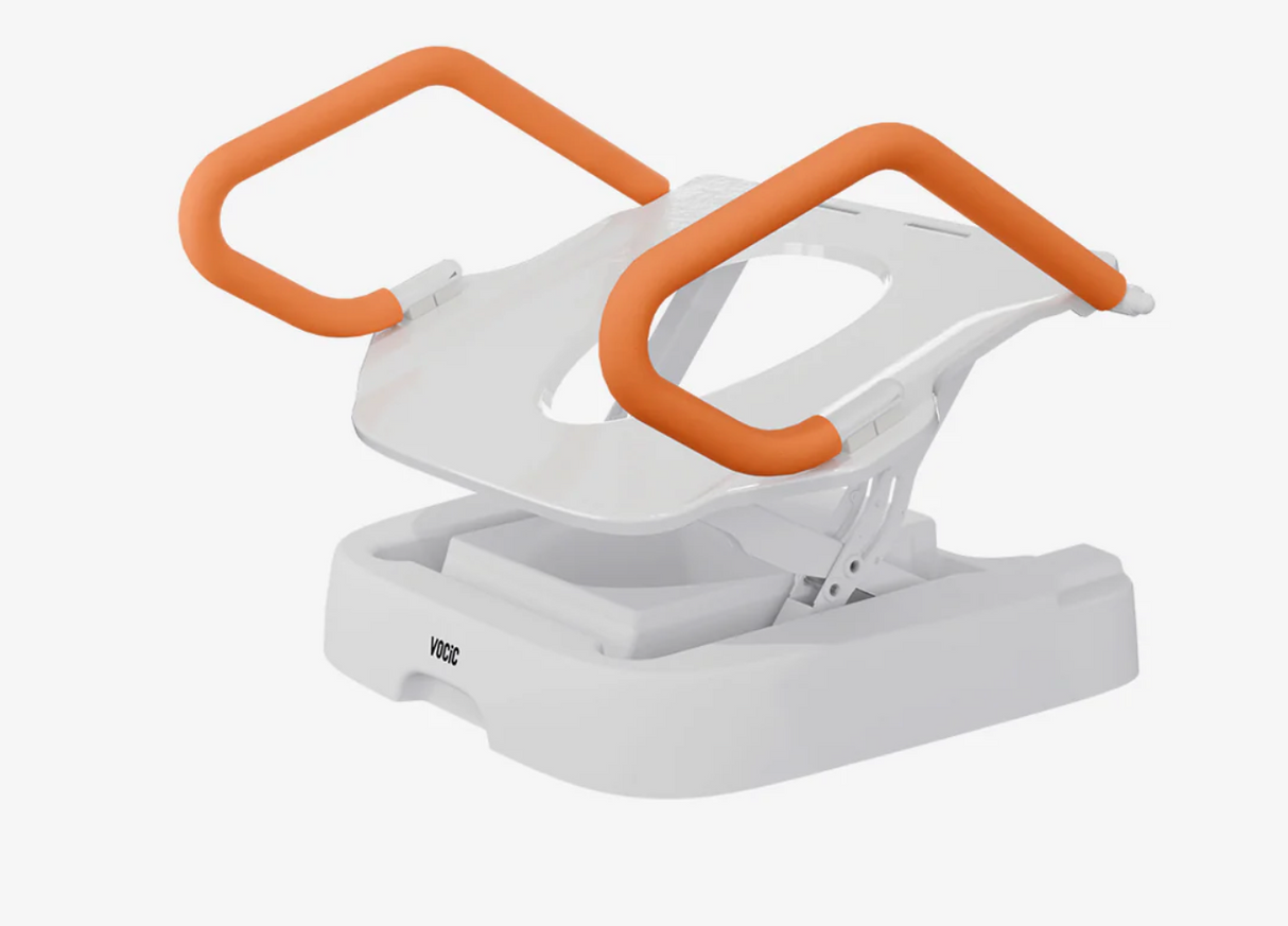 VOCIC AX12 Electric Motorized Raised Toilet Seat - 330 lb Capacity, Universal Fit