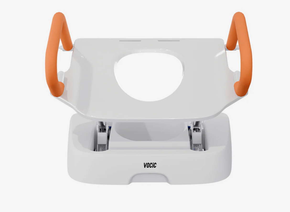 VOCIC AX12 Electric Motorized Raised Toilet Seat - 330 lb Capacity, Universal Fit