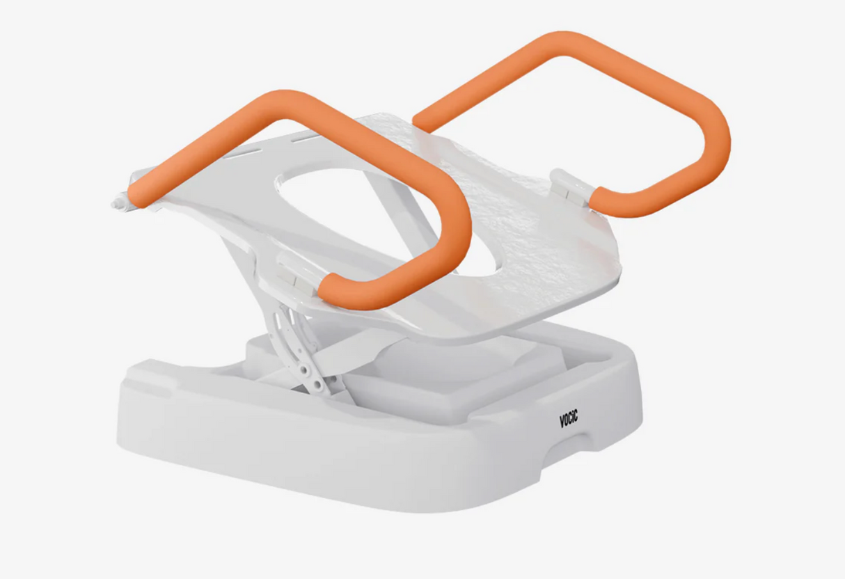 VOCIC AX12 Electric Motorized Raised Toilet Seat - 330 lb Capacity, Universal Fit