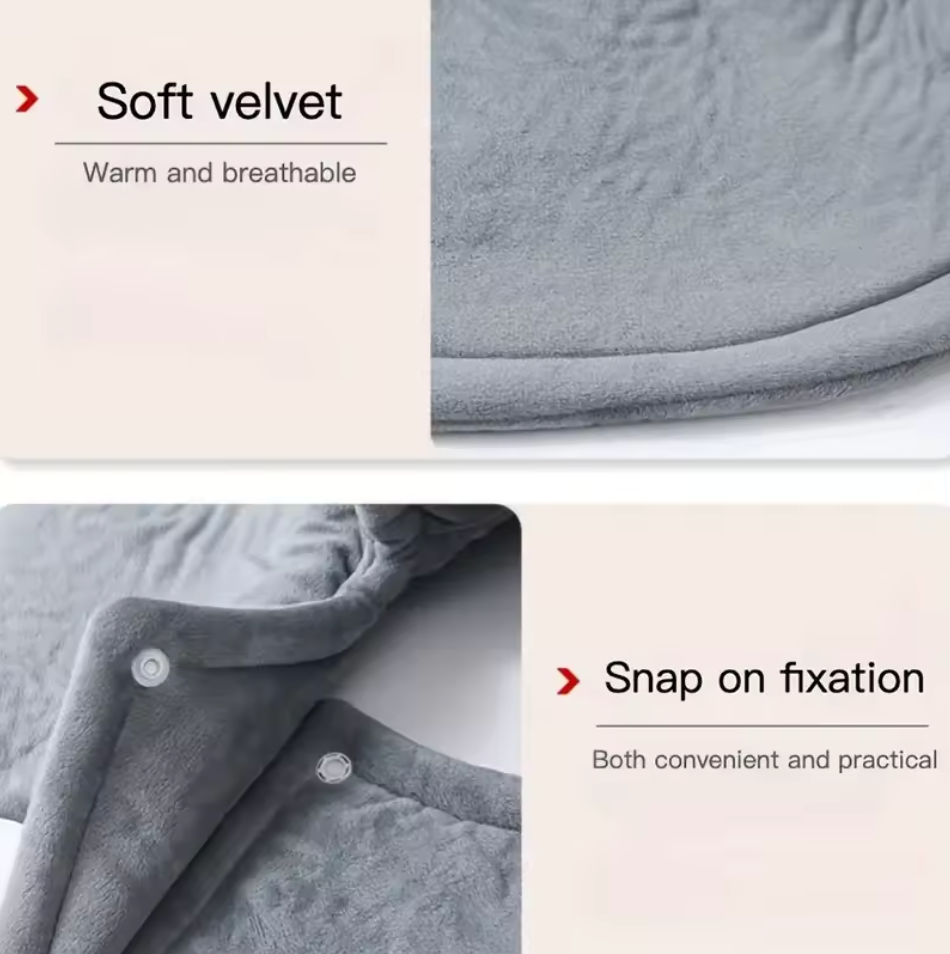 Soothing Electric Shoulder & Neck Heating Pad – 9 Comfort Settings