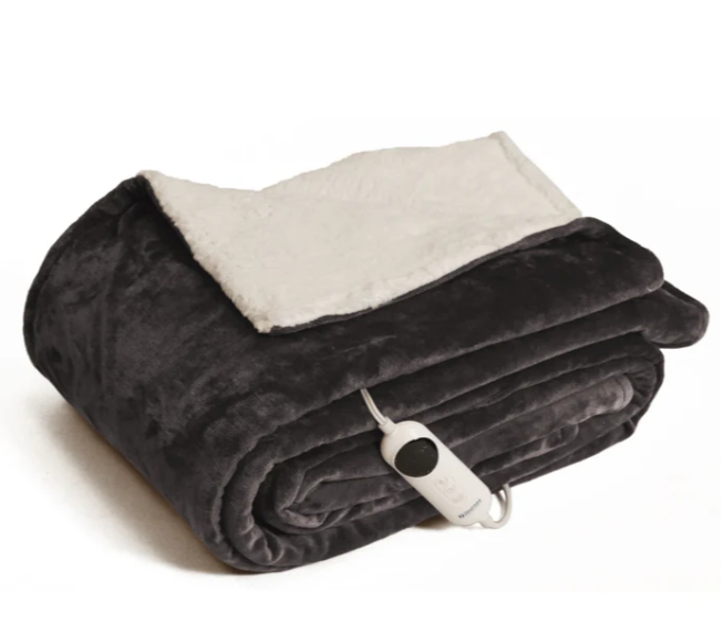 Journey Companion Heating Blanket Gray