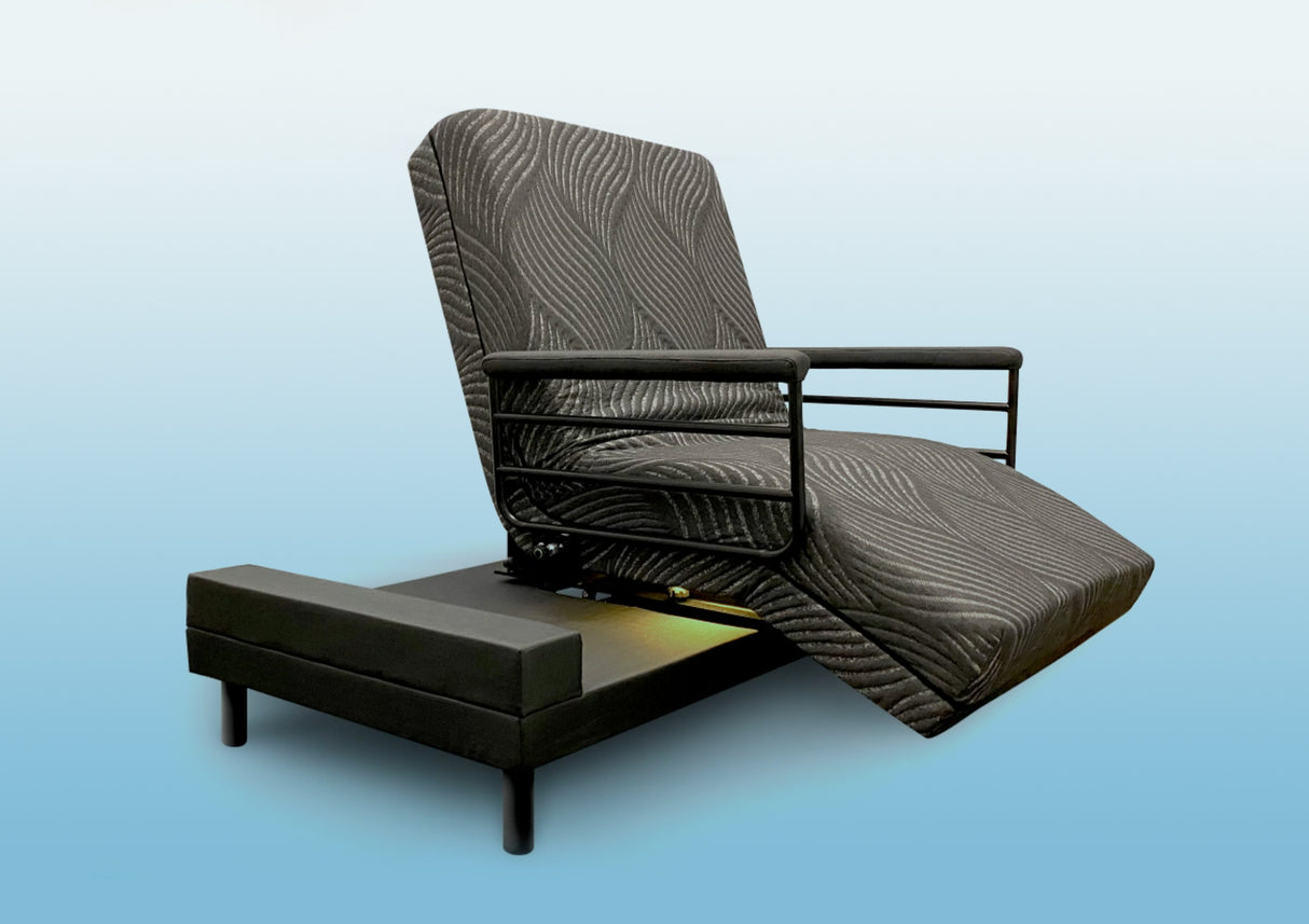 UpBed Easy 4-in-1 Motorized Bed – Rotate, Recline, Lift & Rest with Confidence