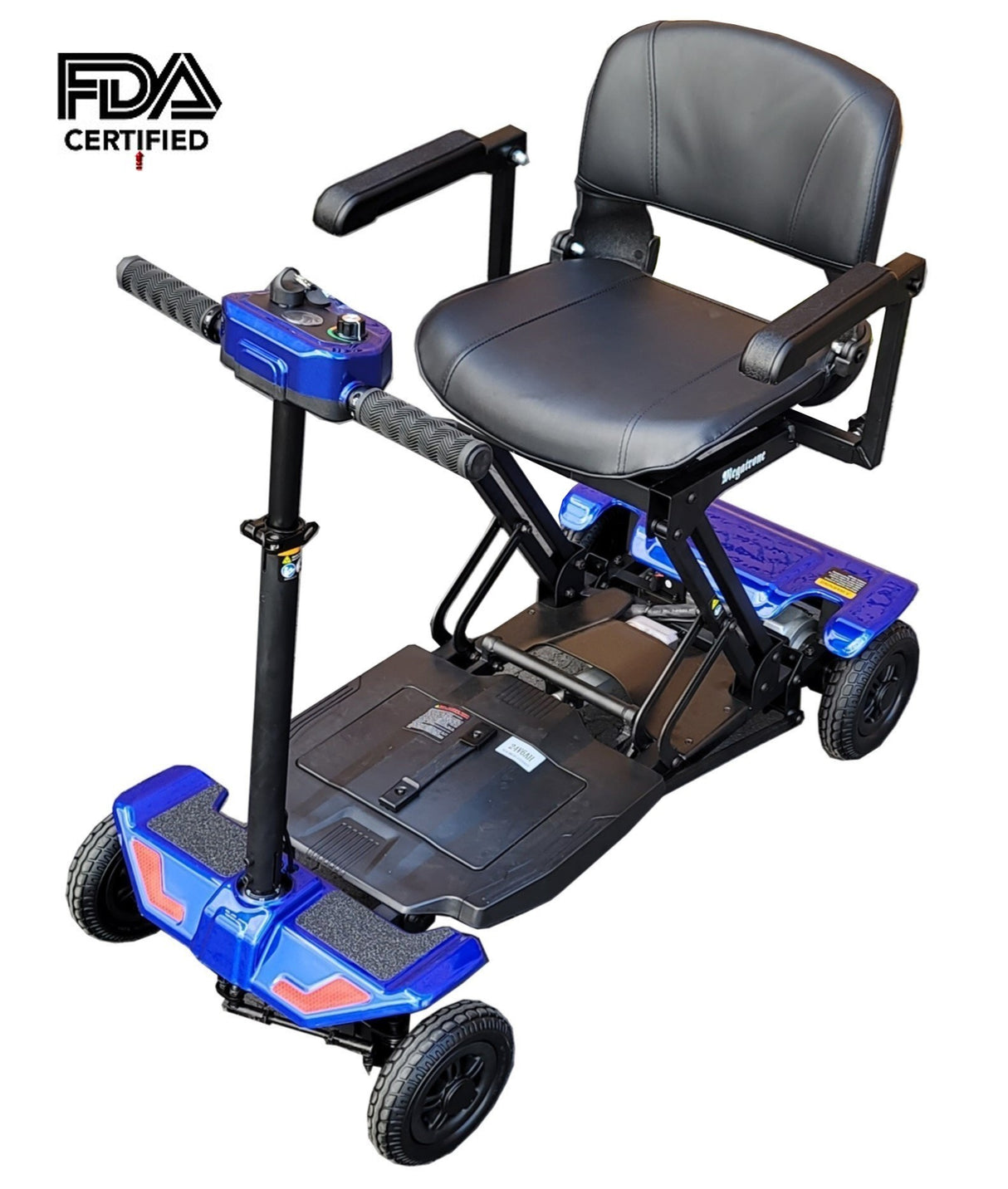 Megatrone™ Automatic Folding 4-Wheel Mobility Scooter