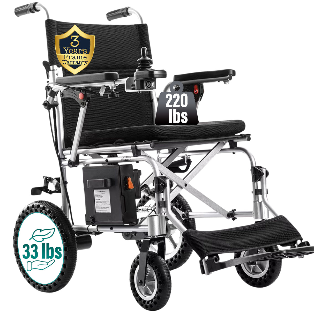 Malisa Mobility MLS4 Compact Travel Mobility Scooter – Airline Cruise Approved