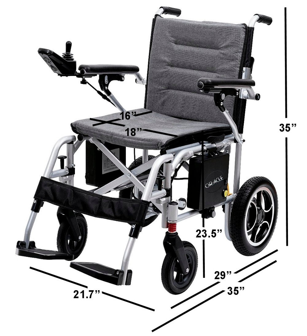 Oracle Super Light Power Wheelchair – Lightweight, Durable & Travel Ready