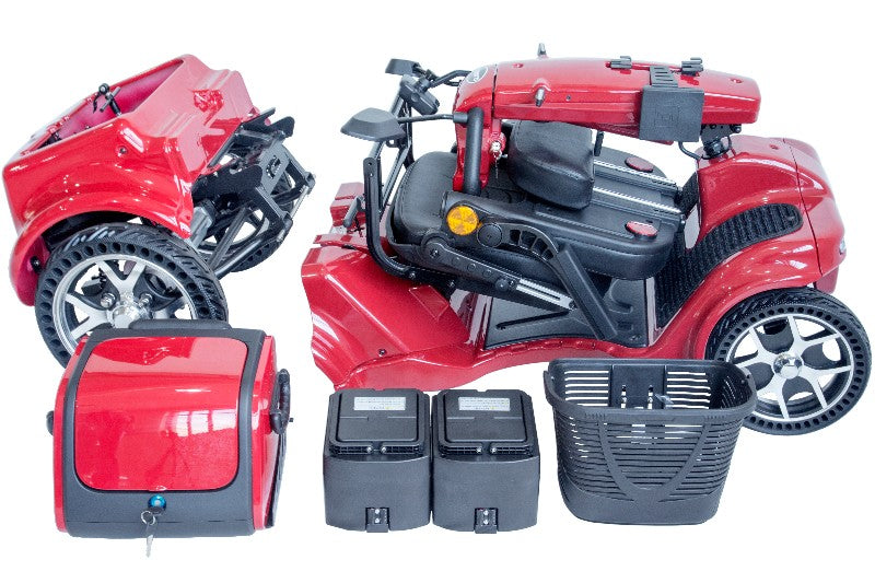 Gladiator 4 Wheel Mobility Scooter – Heavy-Duty Electric Scooter with Long Range