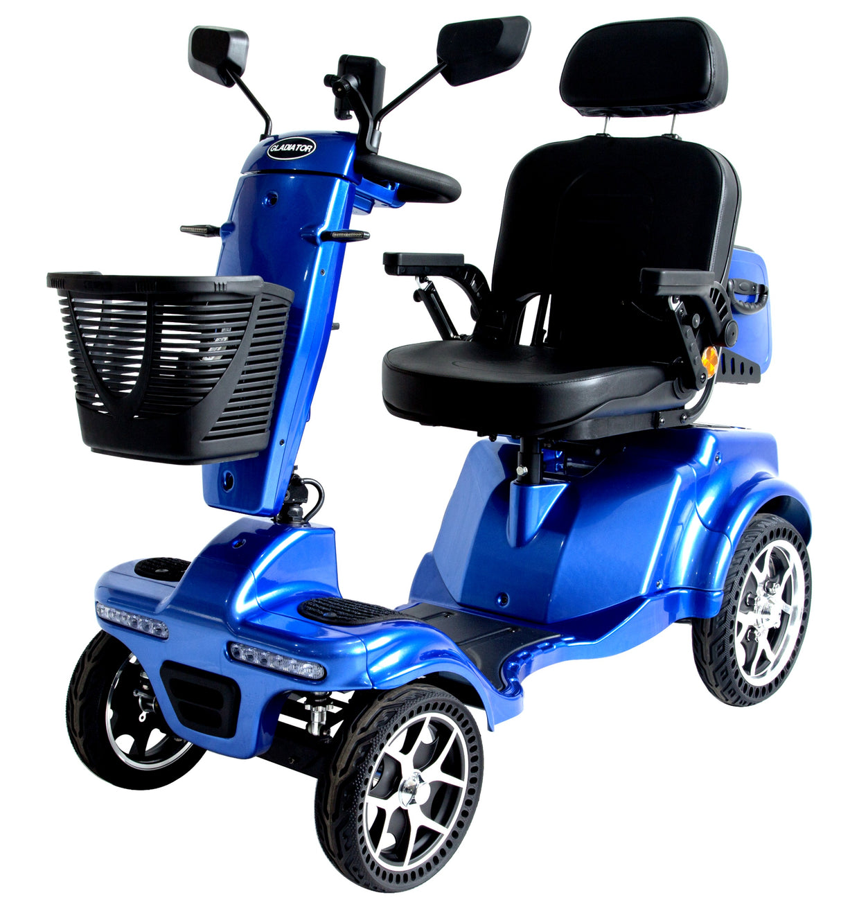 Gladiator 4 Wheel Mobility Scooter – Heavy-Duty Electric Scooter with Long Range