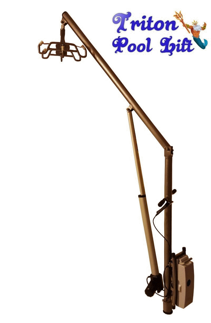 Triton Electric Power Pool Lift – 8ft Range | Portable & Versatile