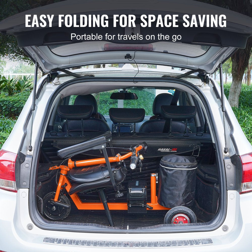 VEVOR Foldable 3-Wheel Electric Mobility Scooter – Empowering Freedom with Every Ride