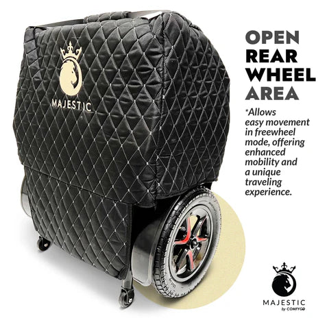 Electric Wheelchair Travel Bag with Joystick (Controller) Protection Bag by ComfyGO