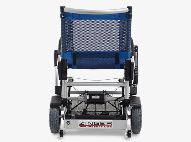 Lightweight Dual-Lever Zinger Folding Power Chair – Compact, Fast &amp; Ultra-Maneuverable
