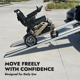 ComfyGo GO-Ramp Portable 8 FT Telescopic Ramp for Electric Wheelchairs and Scooters