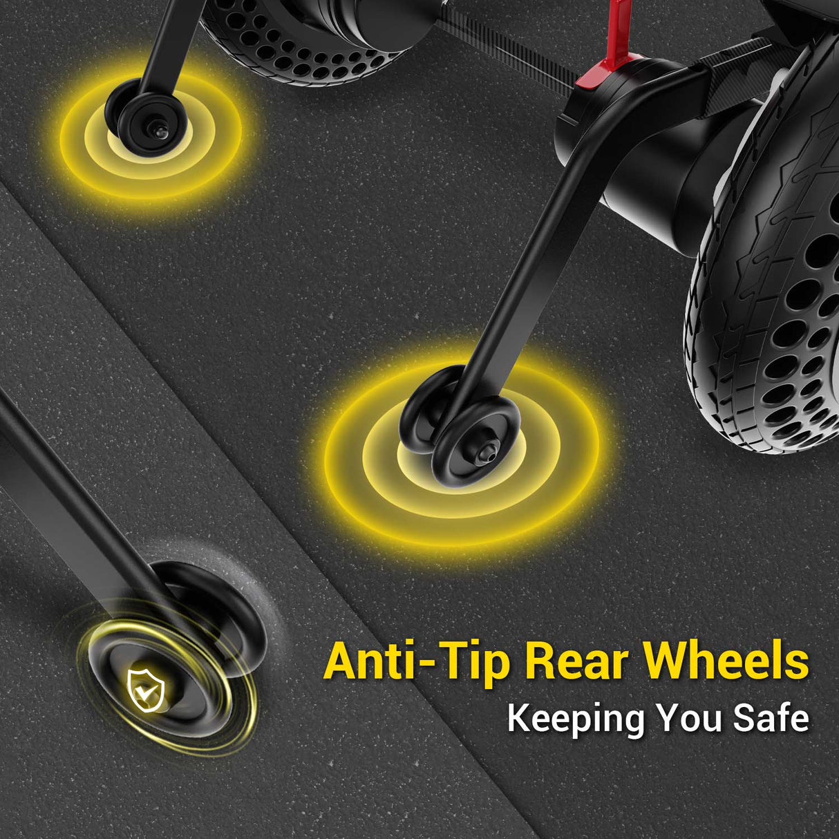 EASWE A10 Lightweight Electric Wheelchair - Foldable, 400W Dual Motor