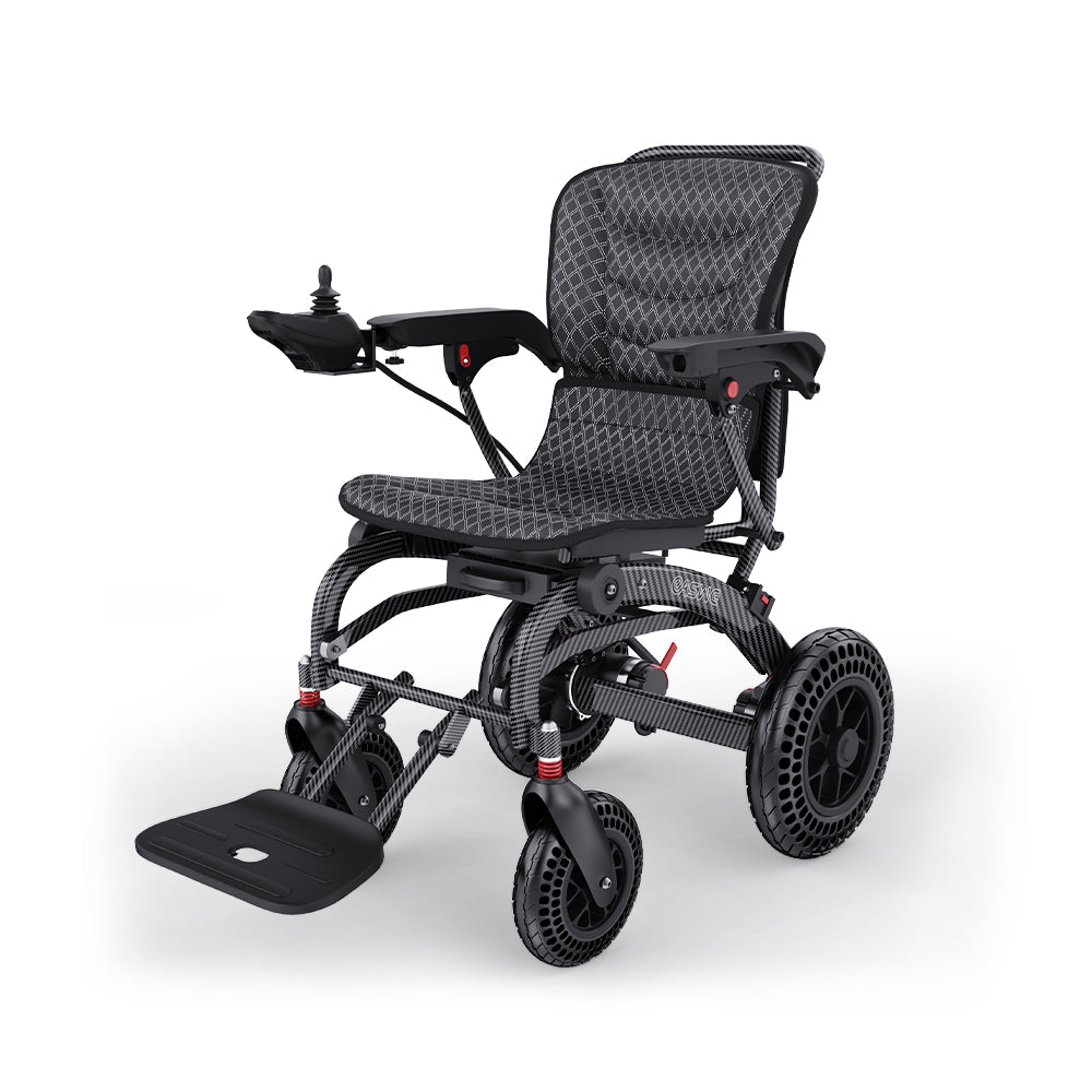 EASWE B20 Foldable Electric Wheelchair - 500W Dual Motor, 30 Mile Range