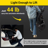 EASWE B20 Foldable Electric Wheelchair - 500W Dual Motor, 30 Mile Range