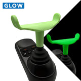 Ergonomic U-Shaped Joystick Handle with Flex Shaft