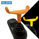 Ergonomic U-Shaped Joystick Handle with Flex Shaft