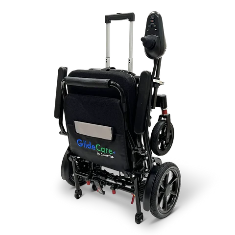 ComfyGo Glide Care G-5 Pro Lightweight Foldable Electric Wheelchair for Adults