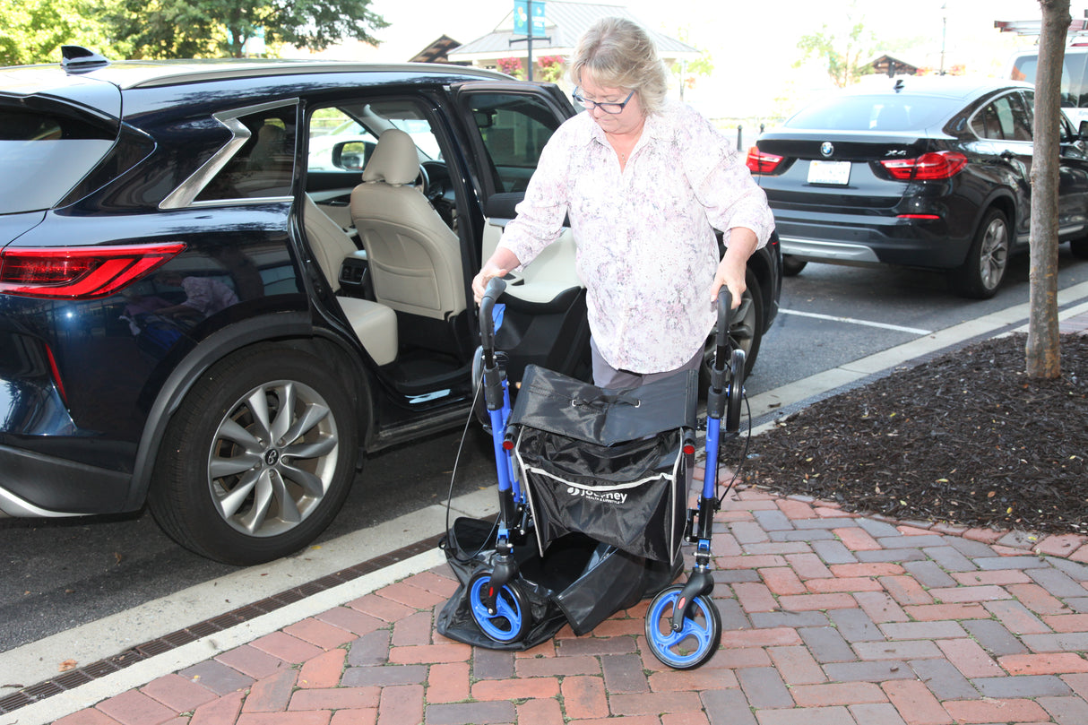 SwiftRoll™ Ultra-Light Rollator – Compact, Travel-Ready &amp; Built for Comfort