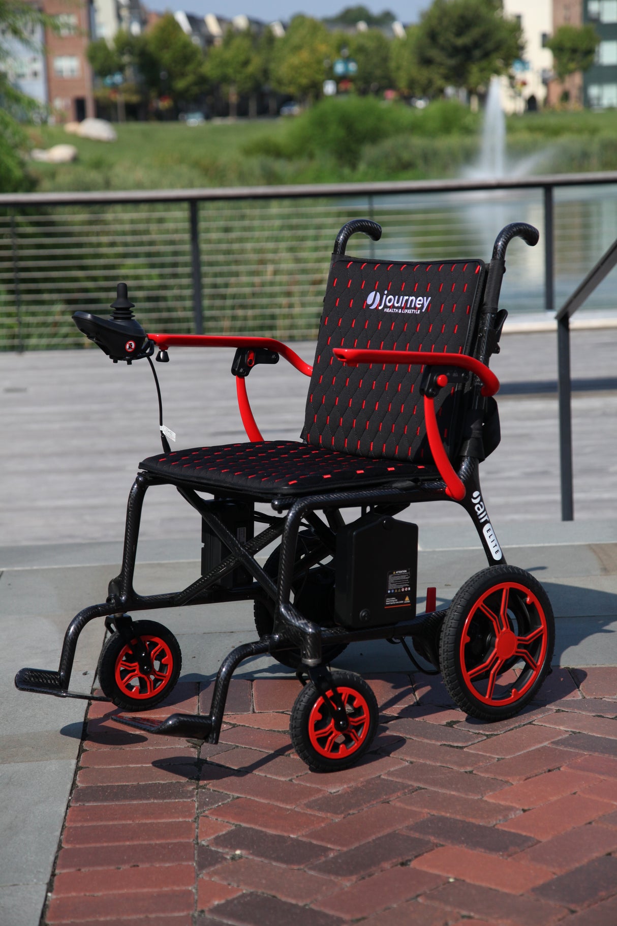 FeatherLite Air Elite Pro Carbon – Ultra-Lightweight Folding Power Chair