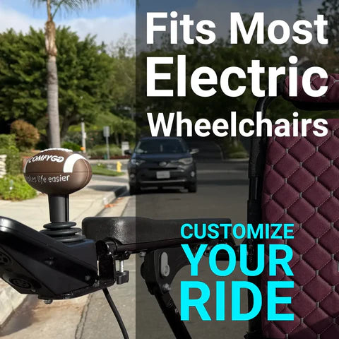 Joystick Handle for Electric Wheelchairs – Fun & Sport Grip Designs